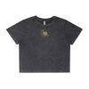 Wo's Stone Wash Heavy Crop Tee Thumbnail