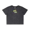 Wo's Stone Wash Heavy Crop Tee Thumbnail