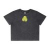 Wo's Stone Wash Heavy Crop Tee Thumbnail