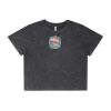 Wo's Stone Wash Heavy Crop Tee Thumbnail