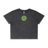 Wo's Stone Wash Heavy Crop Tee Thumbnail