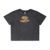 Wo's Stone Wash Heavy Crop Tee Thumbnail