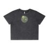 Wo's Stone Wash Heavy Crop Tee Thumbnail