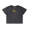 Wo's Stone Wash Heavy Crop Tee Thumbnail