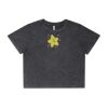 Wo's Stone Wash Heavy Crop Tee Thumbnail