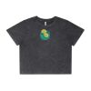Wo's Stone Wash Heavy Crop Tee Thumbnail