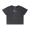 Wo's Stone Wash Heavy Crop Tee Thumbnail