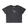Wo's Stone Wash Heavy Crop Tee Thumbnail