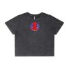 Wo's Stone Wash Heavy Crop Tee Thumbnail