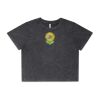 Wo's Stone Wash Heavy Crop Tee Thumbnail