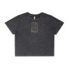 Wo's Stone Wash Heavy Crop Tee Thumbnail
