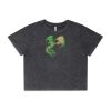 Wo's Stone Wash Heavy Crop Tee Thumbnail