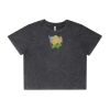 Wo's Stone Wash Heavy Crop Tee Thumbnail