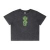 Wo's Stone Wash Heavy Crop Tee Thumbnail