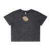 Wo's Stone Wash Heavy Crop Tee Thumbnail