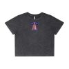 Wo's Stone Wash Heavy Crop Tee Thumbnail