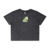 Wo's Stone Wash Heavy Crop Tee Thumbnail