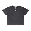 Wo's Stone Wash Heavy Crop Tee Thumbnail