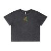 Wo's Stone Wash Heavy Crop Tee Thumbnail