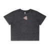 Wo's Stone Wash Heavy Crop Tee Thumbnail