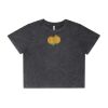 Wo's Stone Wash Heavy Crop Tee Thumbnail