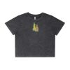 Wo's Stone Wash Heavy Crop Tee Thumbnail