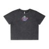 Wo's Stone Wash Heavy Crop Tee Thumbnail