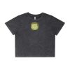 Wo's Stone Wash Heavy Crop Tee Thumbnail