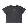 Wo's Stone Wash Heavy Crop Tee Thumbnail