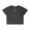 Wo's Stone Wash Heavy Crop Tee Thumbnail