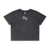 Wo's Stone Wash Heavy Crop Tee Thumbnail