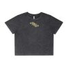 Wo's Stone Wash Heavy Crop Tee Thumbnail