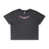 Wo's Stone Wash Heavy Crop Tee Thumbnail