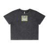 Wo's Stone Wash Heavy Crop Tee Thumbnail