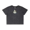 Wo's Stone Wash Heavy Crop Tee Thumbnail