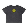 Wo's Stone Wash Heavy Crop Tee Thumbnail