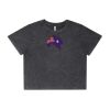 Wo's Stone Wash Heavy Crop Tee Thumbnail