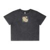 Wo's Stone Wash Heavy Crop Tee Thumbnail
