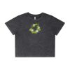 Wo's Stone Wash Heavy Crop Tee Thumbnail