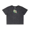 Wo's Stone Wash Heavy Crop Tee Thumbnail