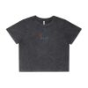 Wo's Stone Wash Heavy Crop Tee Thumbnail