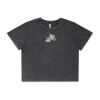 Wo's Stone Wash Heavy Crop Tee Thumbnail
