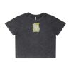 Wo's Stone Wash Heavy Crop Tee Thumbnail