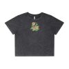 Wo's Stone Wash Heavy Crop Tee Thumbnail