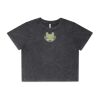 Wo's Stone Wash Heavy Crop Tee Thumbnail