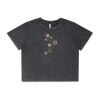 Wo's Stone Wash Heavy Crop Tee Thumbnail