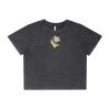 Wo's Stone Wash Heavy Crop Tee Thumbnail