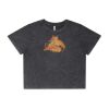 Wo's Stone Wash Heavy Crop Tee Thumbnail