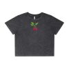 Wo's Stone Wash Heavy Crop Tee Thumbnail