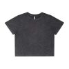 Wo's Stone Wash Heavy Crop Tee Thumbnail